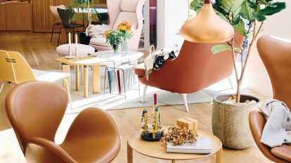 外苑前「FRITZ HANSEN TOKYO」デザイン界の巨匠が生んだ、名作家具…