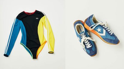 〈マメ クロゴウチ〉のピアス、〈ディーゼル〉のスイムスーツ…etc