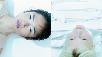 この夏旬なのは、フロスティカラーを使った“マイナス5度”気分の顔立…