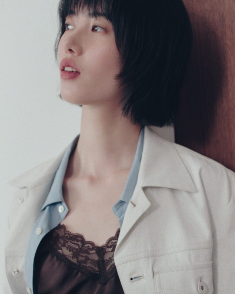 ミズイロインド〉× 蒼井優 | 【GINZA】東京発信の最新ファッション