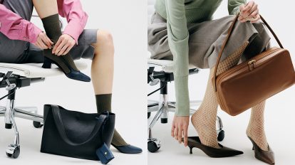 GINZA流、シューズとバッグの色合いのそろえ方
