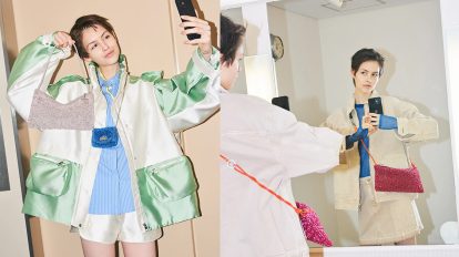〈アンテプリマ〉の新作バッグと今日もセルフィタイム。Day 2