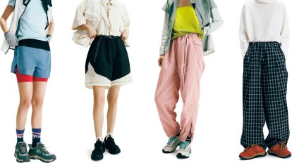 低山なら“ワイド”＆“ショート”パンツを