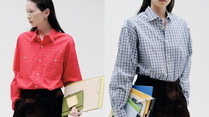 第一印象を制するならば、チェックシャツを
