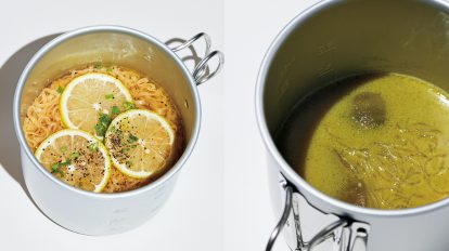 アウトドアごはんはアレンジするだけ。新しい味との出合い