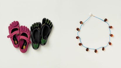 〈Vibram Five Fingers〉のシューズ、〈シシ ジョイア〉のネックレ…