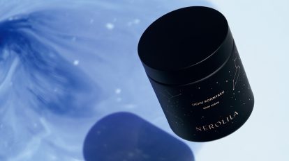 〈ネロリラ〉の宇宙コンニャク。角質ケアしながら、心まで浄化され…