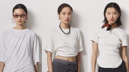 白Tの着こなしを左右するのは、実は腰まわり!?