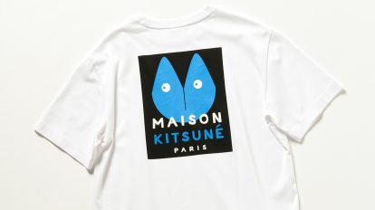 〈メゾン キツネ〉のNEWロゴTシャツ