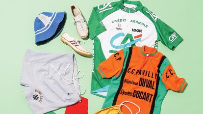 古着のスポーツウェアは、思い切った色使いと素材のよさで選ぶ