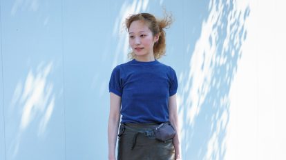 【TシャツSNAP】〈fifi collection〉デザイナー はな：冬っぽい素材…