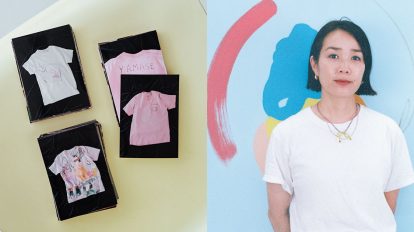 アーティスト山瀬まゆみの「捨てられないTシャツ」
