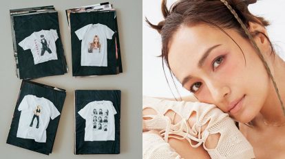 モデル佐田真由美の「捨てられないTシャツ」