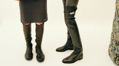 今季を制するのはブーツ!新しい靴と、六人の女