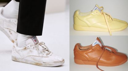 〈セリーヌ / リーボック〉待望のフリースタイルスニーカーが発売！